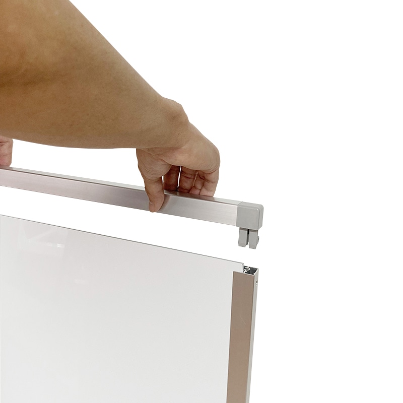 A型スタンド ポスター用 HA-146 シルバー 1台(ご注文単位1台)【直送品】