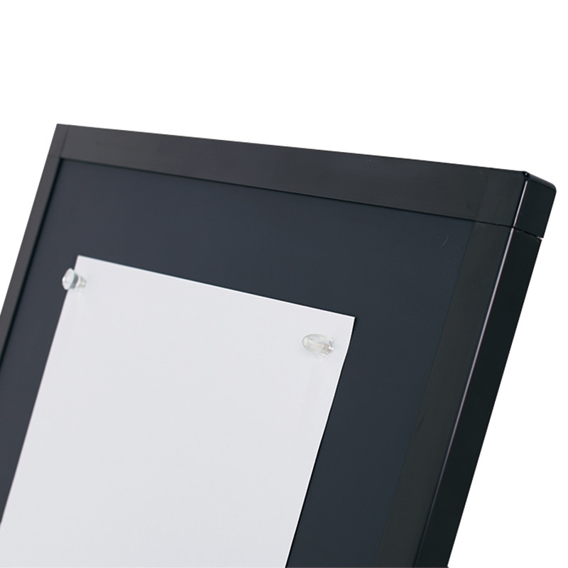 黒板Aサイン AKS-149 ブラック 1台(ご注文単位1台)【直送品】