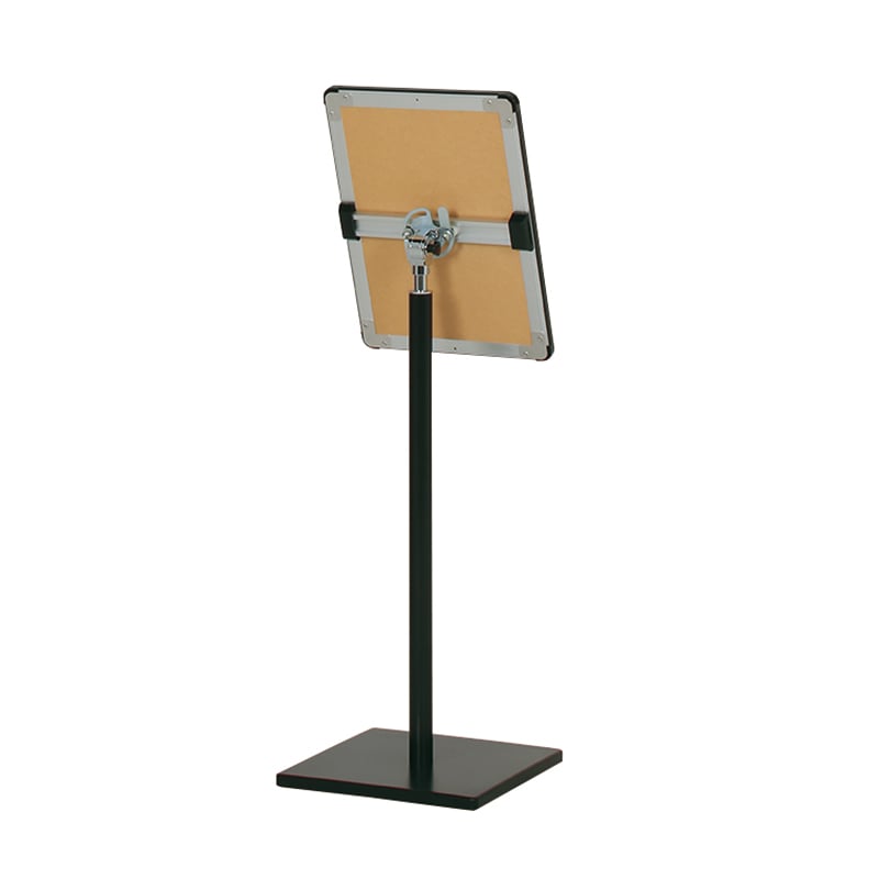 ポスタースタンド A3タテ/ヨコ POX-23DA ブラック 1台(ご注文単位1台)【直送品】