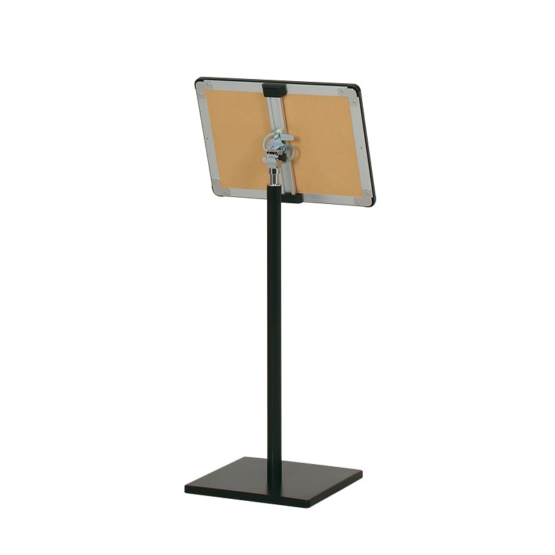 ポスタースタンド A3タテ/ヨコ POX-23DA ブラック 1台(ご注文単位1台)【直送品】