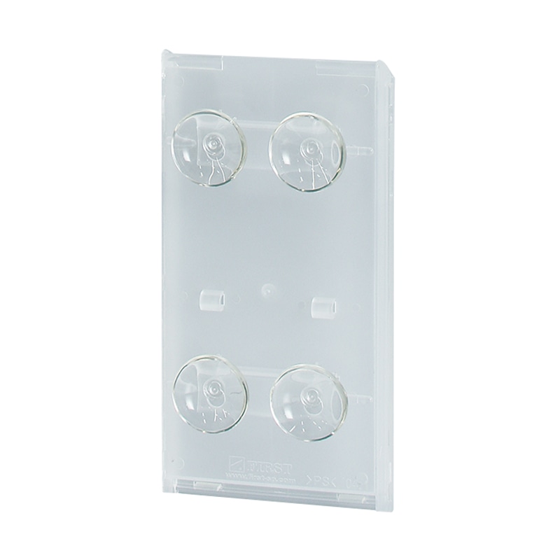 カタログラック A4判3ツ折 吸盤付き CR-930 クリア 1個(ご注文単位1個)【直送品】