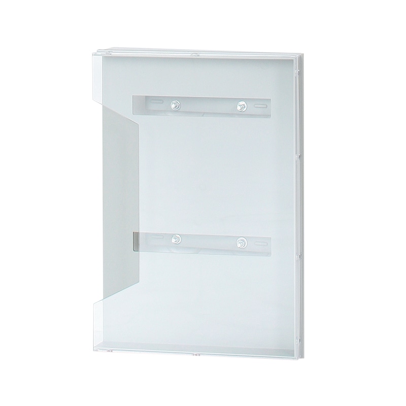 横出しカタログラック A4判　吸盤付き YR-900　グレー 1個（ご注文単位1個）【直送品】