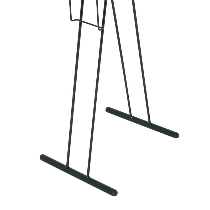 ワイヤーカタログスタンド A4判　1列5段 PR-99　ブラック 1台（ご注文単位1台）【直送品】