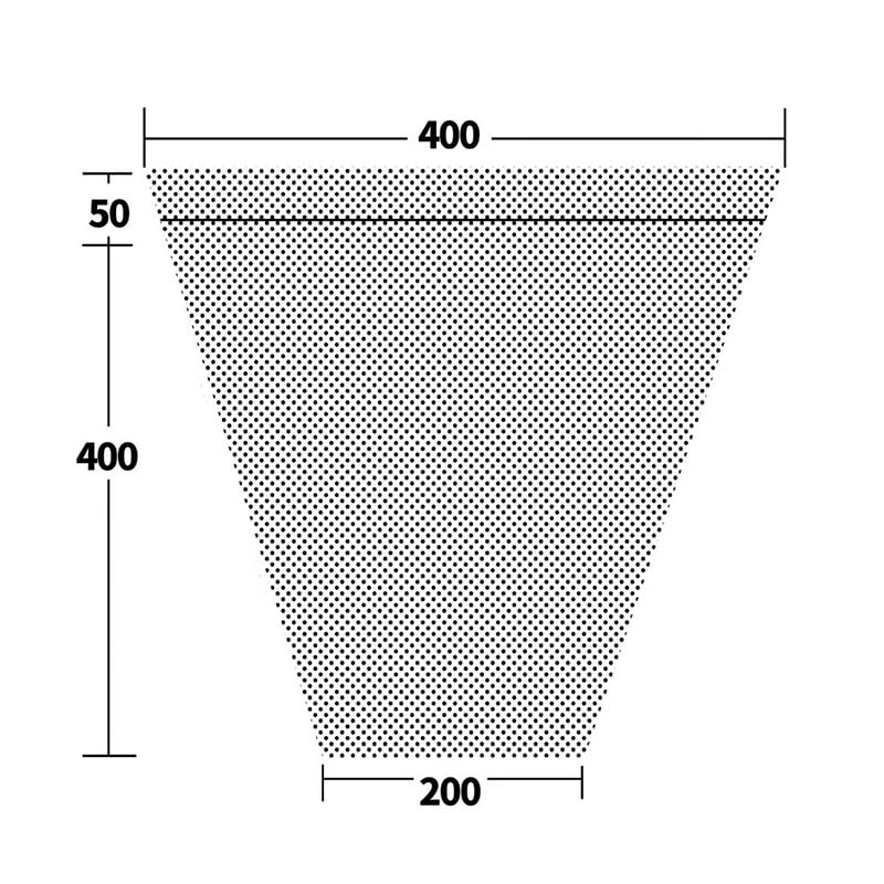 切り花出荷用　規格リップ付きスリーブ　ナカクリーン R-3　全面有孔　100枚/束（ご注文単位30束）【直送品】