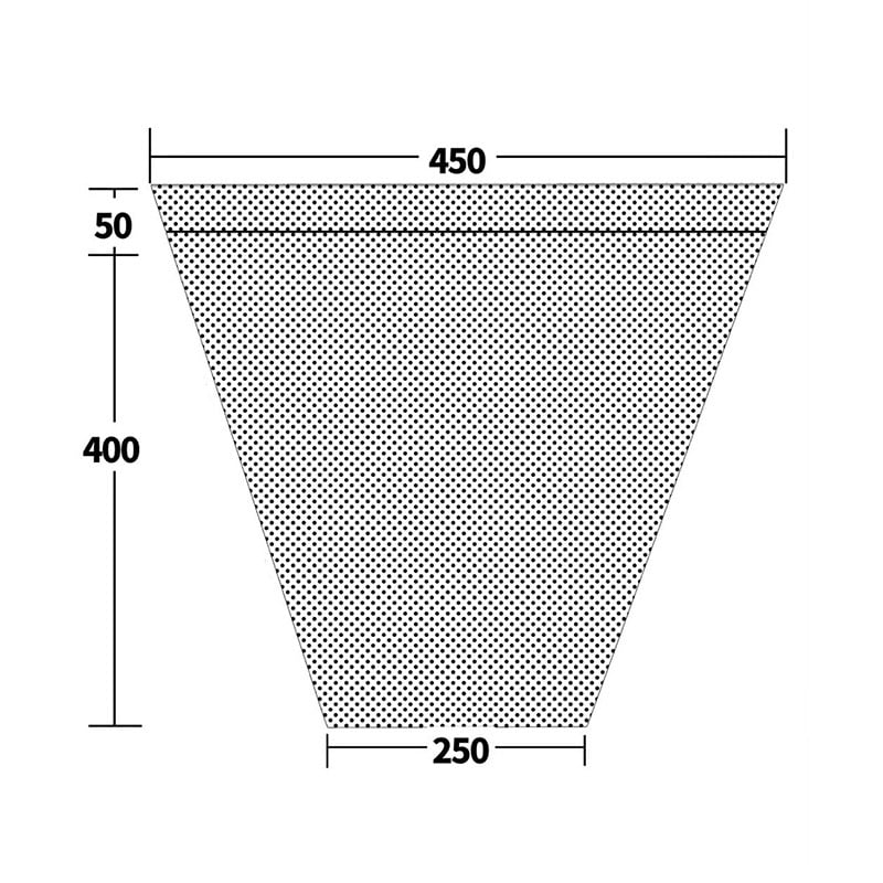 切り花出荷用　規格リップ付きスリーブ　ナカクリーン R-4　全面有孔　100枚/束（ご注文単位30束）【直送品】