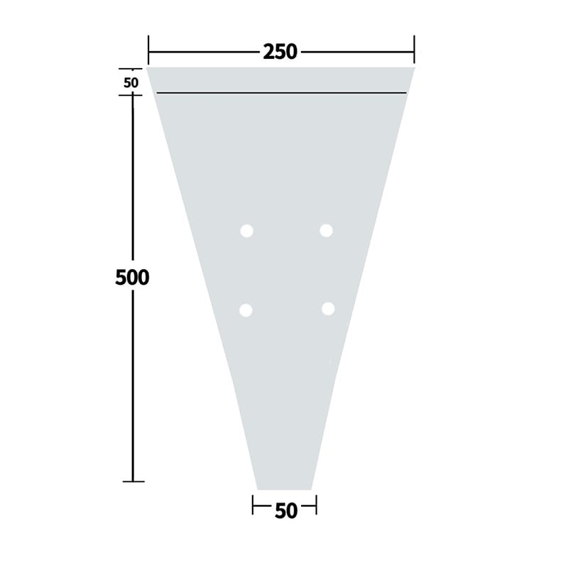 フラワースリーブ　リップ付きフラワーコート CF-4R　4穴　100枚/束（ご注文単位40束）【直送品】