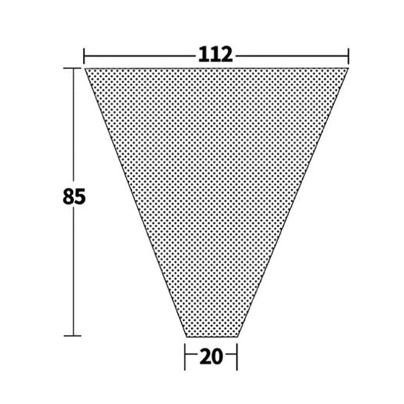 ナカクリーン　ガーベラキャップ 中　全面有孔 GM-K 60000枚/箱（ご注文単位1箱）【直送品】