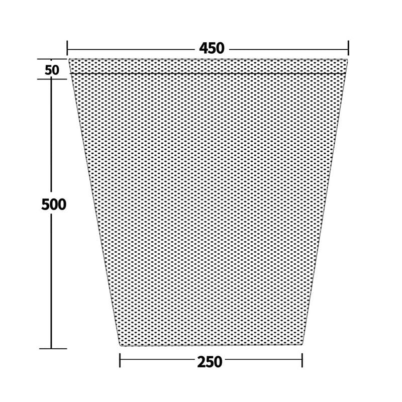切り花出荷用　ナカクリーン　Rユリスリーブ No.2　全面有孔 RN-2　100枚/束（ご注文単位30束）【直送品】