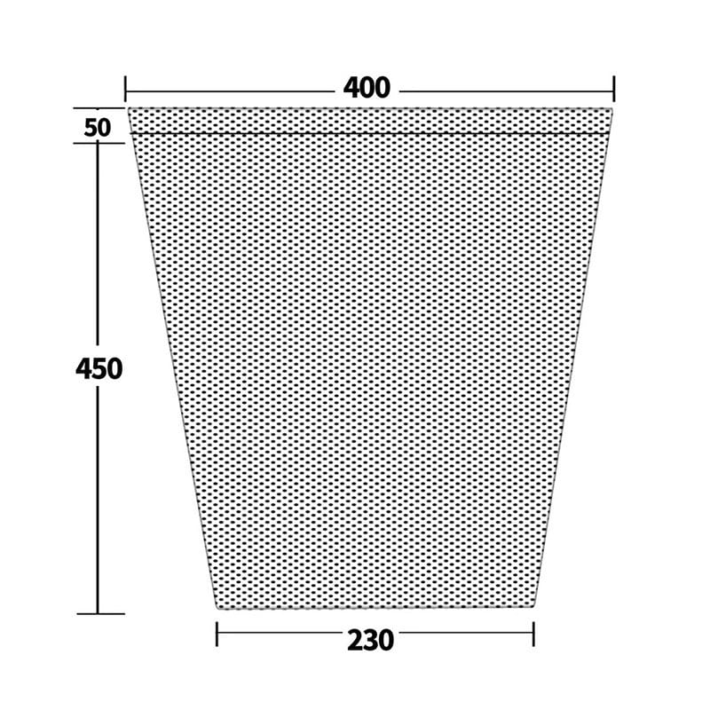 切り花出荷用　ナカクリーン　Rユリスリーブ No.3　全面有孔 RN-3　100枚/束（ご注文単位40束）【直送品】