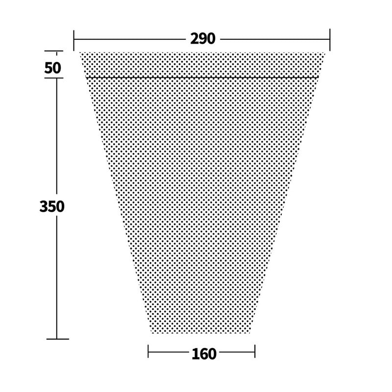 切り花出荷用　ナカクリーン　Rカーネスリーブ No.2　全面有孔 NG-2　100枚/束（ご注文単位60束）【直送品】