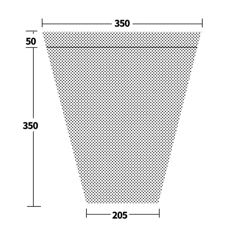 切り花出荷用　ナカクリーン　Rカーネスリーブ No.5　全面有孔 NG-5　100枚/束（ご注文単位60束）【直送品】