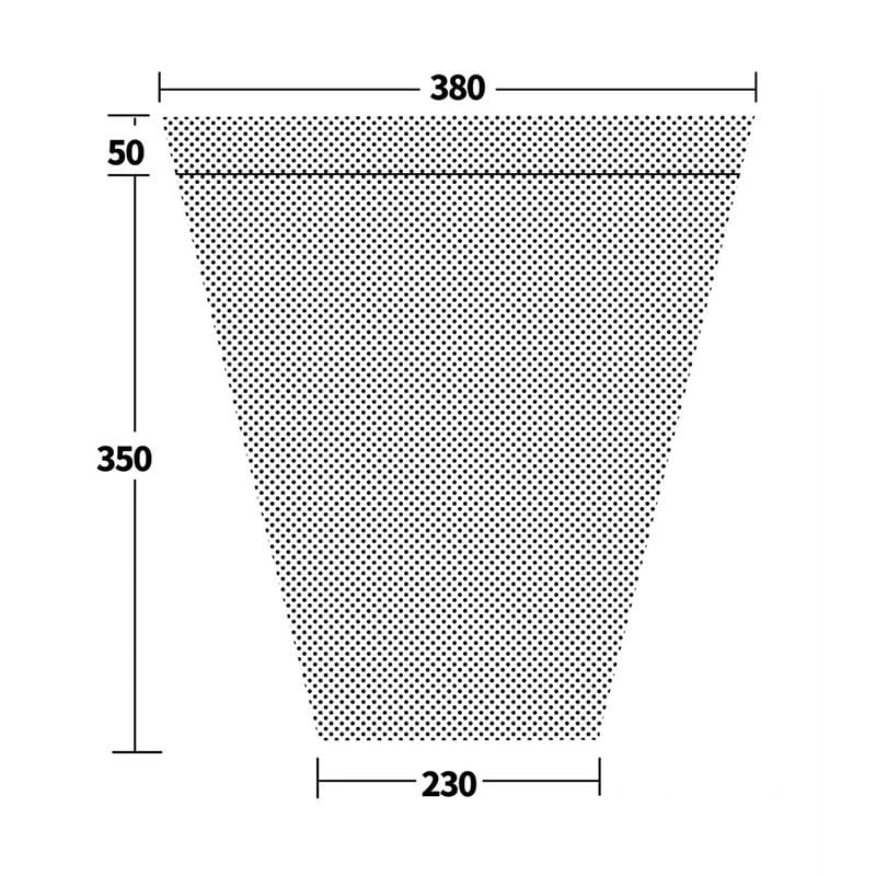 切り花出荷用　ナカクリーン　Rカーネスリーブ No.6　全面有孔 NG-6　100枚/束（ご注文単位60束）【直送品】