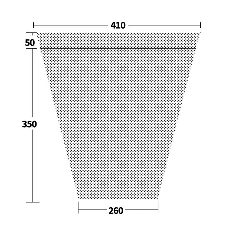 切り花出荷用　ナカクリーン　Rカーネスリーブ No.7　全面有孔 NG-7　100枚/束（ご注文単位40束）【直送品】