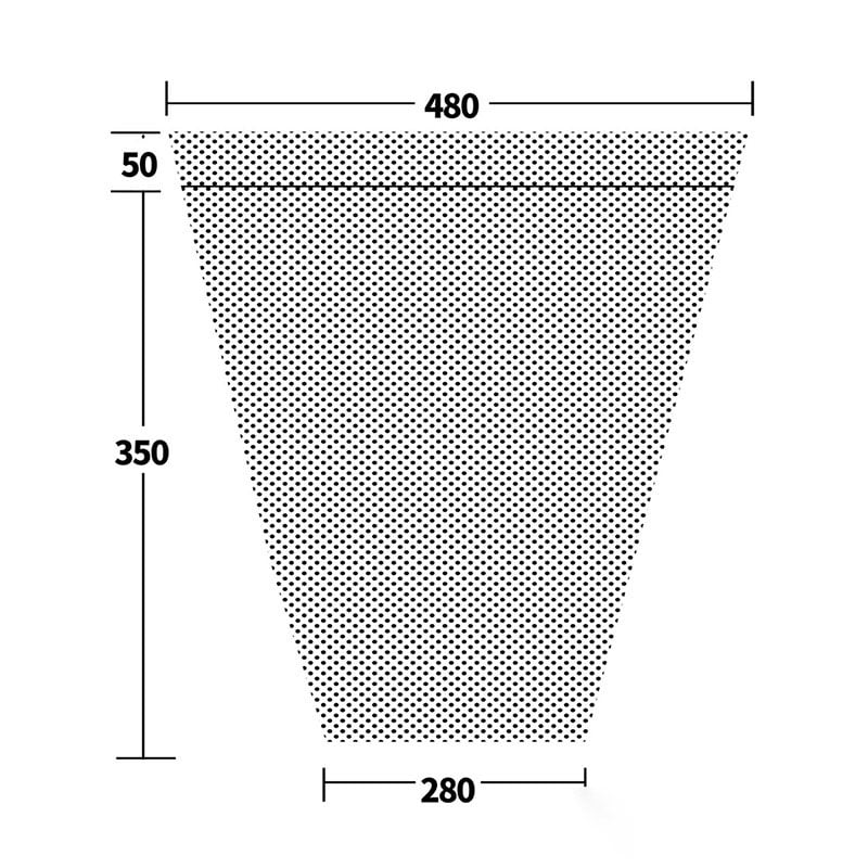 切り花出荷用　ナカクリーン　Rカーネスリーブ No.8　全面有孔 NG-8　100枚/束（ご注文単位40束）【直送品】