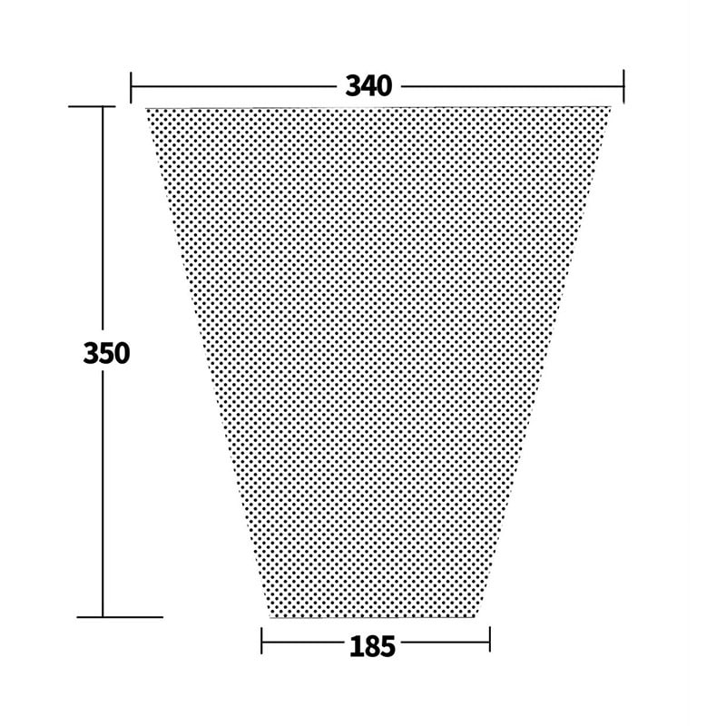 切り花出荷用スリーブ　ナカクリーン B-No.4　全面有孔 B-4　100枚/束（ご注文単位60束）【直送品】
