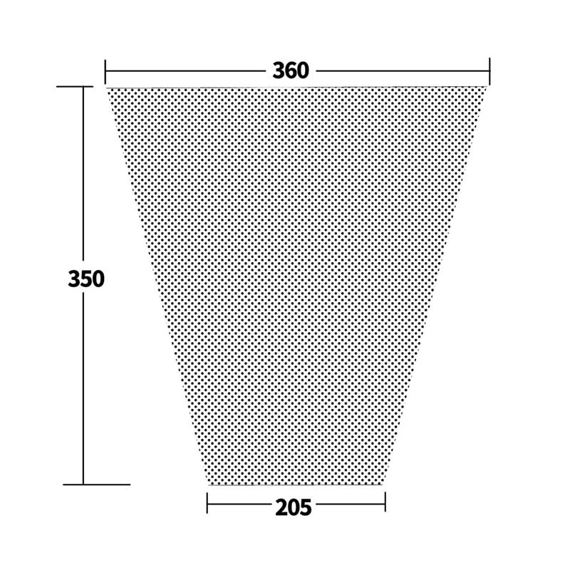 切り花出荷用スリーブ　ナカクリーン B-No.5　全面有孔 B-5　100枚/束（ご注文単位60束）【直送品】