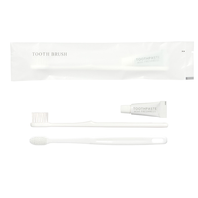 山陽物産 ハブラシセット 個包装 VB-3MーV3g 11138-V 250個/束(ご注文単位6束)【直送品】