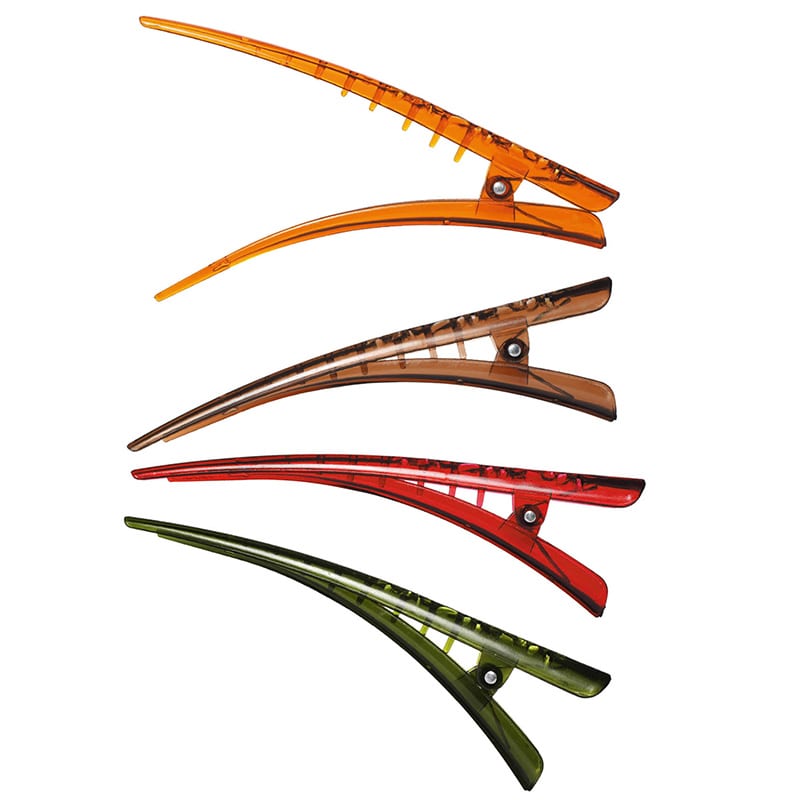 山陽物産 ヘアクリップ　大　個包装 4色アソート 11292 250個/束（ご注文単位4束）【直送品】