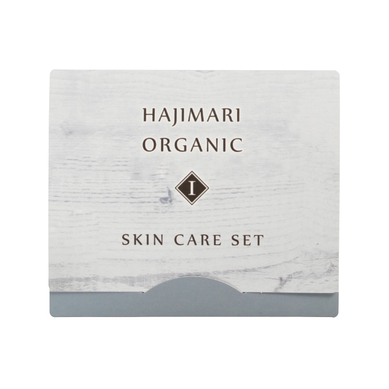 山陽物産 ハジマリ オーガニック 化粧品4点セット専用台紙付 3mlパウチ 100554-59 250個/箱(ご注文単位1箱)【直送品】