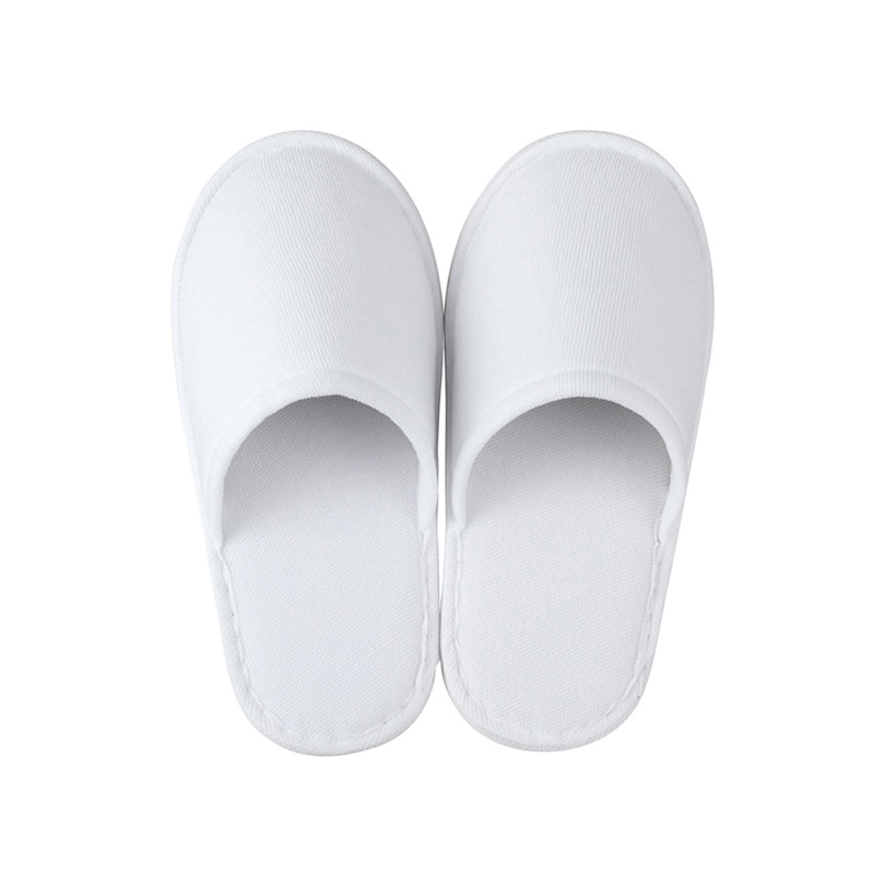 山陽物産 子供用スリッパ 白　個包装　5ヶ国語表記 21120 200組/箱（ご注文単位1箱）【直送品】