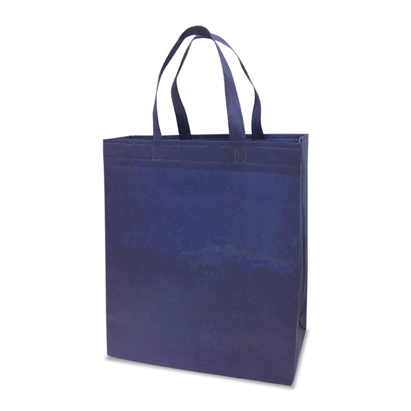 エスパック 不織布バッグ L ネイビー 10枚/袋（ご注文単位1袋)【直送品】