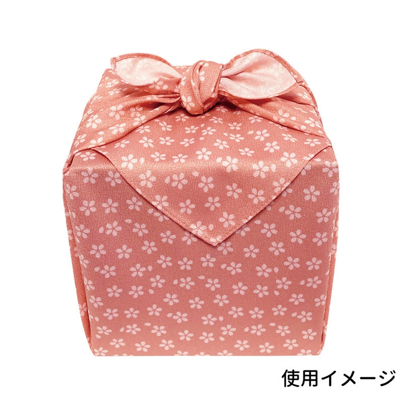 エスパック リバーシブル柄風呂敷 70cm 桜/ピンク 10枚/袋(ご注文単位1袋)【直送品】