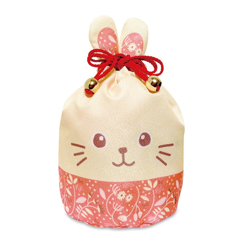 エスパック うさぎ巾着 花うさぎ 10枚/袋（ご注文単位1袋)【直送品】