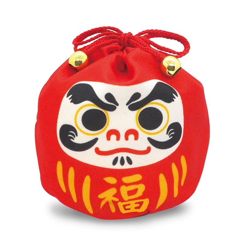 エスパック だるま巾着 栄福だるま 10枚/袋（ご注文単位1袋)【直送品】