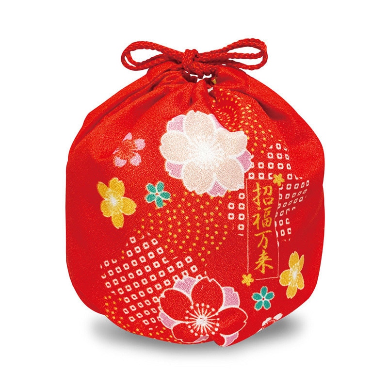 エスパック だるま巾着 栄福だるま 10枚/袋(ご注文単位1袋)【直送品】