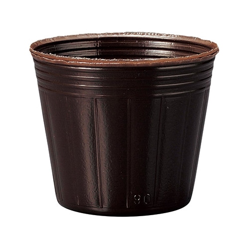 東海化成 TO カラーポリポット No.11 焦茶 9.0cm 4000個/袋（ご注文単位1袋）【直送品】