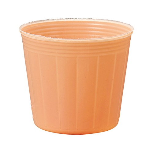 東海化成 TO カラーポリポット No.4 薄橙 10.5cm 3000個/袋（ご注文単位1袋）【直送品】