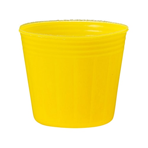 東海化成 TO カラーポリポット No.5 黄 10.5cm 3000個/袋（ご注文単位1袋）【直送品】