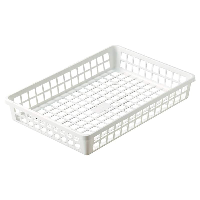 東海化成 TO カゴトレー 白 TO-02 40枚/袋（ご注文単位1袋）【直送品】