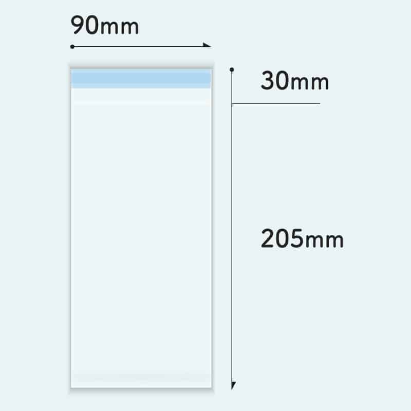 コトモ OPP透明封筒 長形4号 40μ N4-OP400T 2000枚/箱（ご注文単位1箱）【直送品】