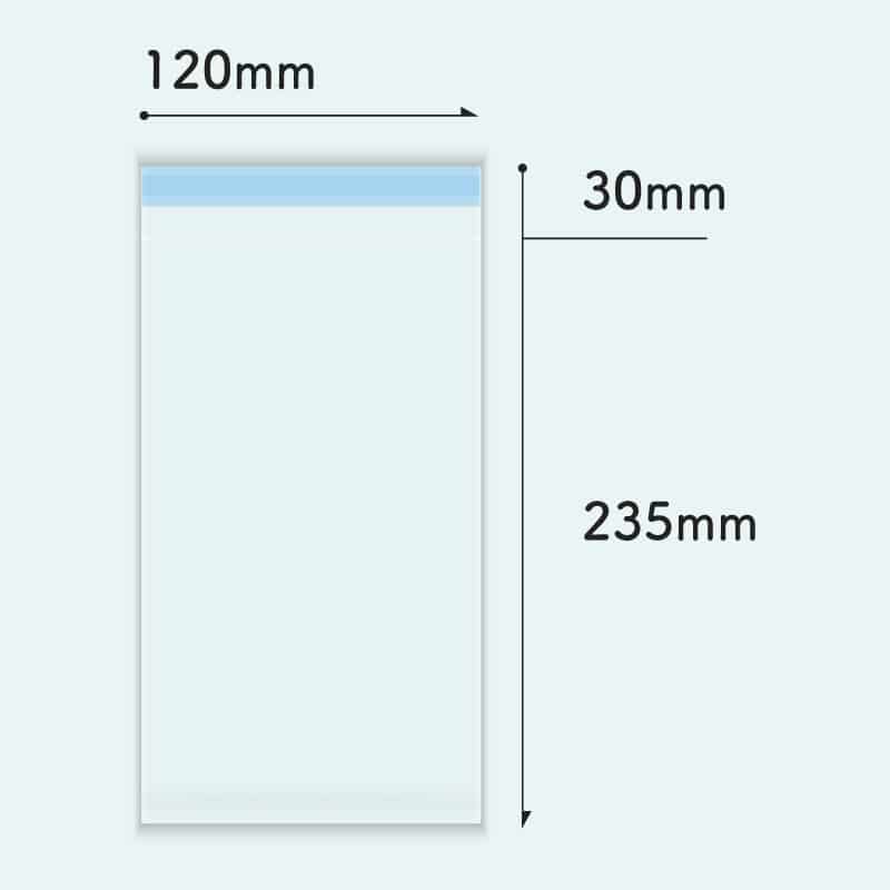 コトモ OPP透明封筒 長形3号 30μ N3-OP300T 2000枚/箱(ご注文単位1箱)【直送品】