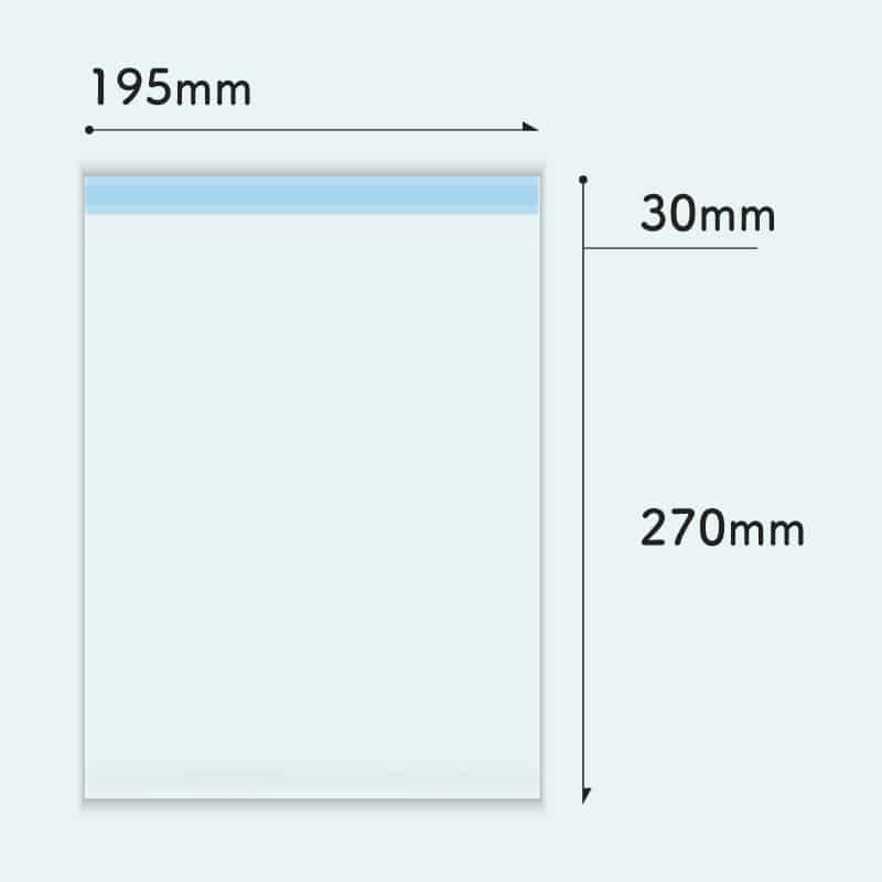 コトモ OPP透明封筒 角形4号 30μ B5-OP300T 1000枚/箱（ご注文単位1箱）【直送品】