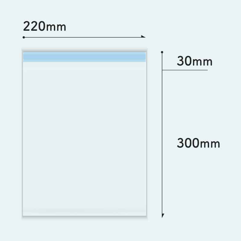 コトモ OPP透明封筒 角形A4J号 40μ A4J-OP400T 1000枚/箱(ご注文単位1箱)【直送品】