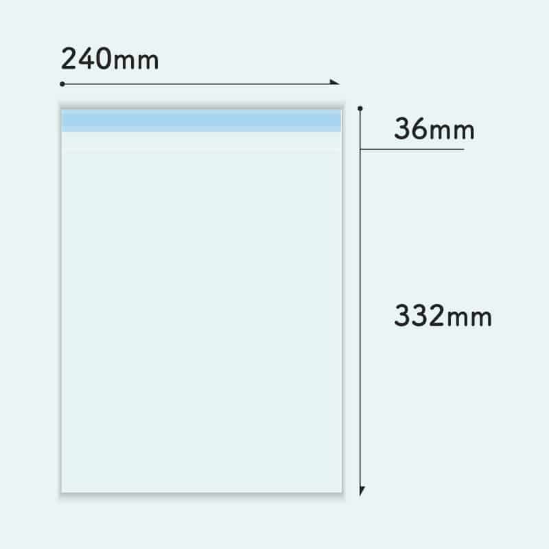 コトモ OPP透明封筒 角形2号 30μ K2-OP300T 1000枚/箱（ご注文単位1箱）【直送品】