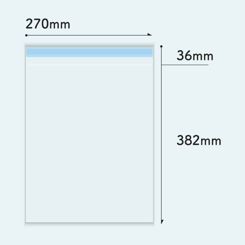 コトモ OPP透明封筒 角形1号 50μ K1-OP500T 1000枚/箱(ご注文単位1箱)【直送品】