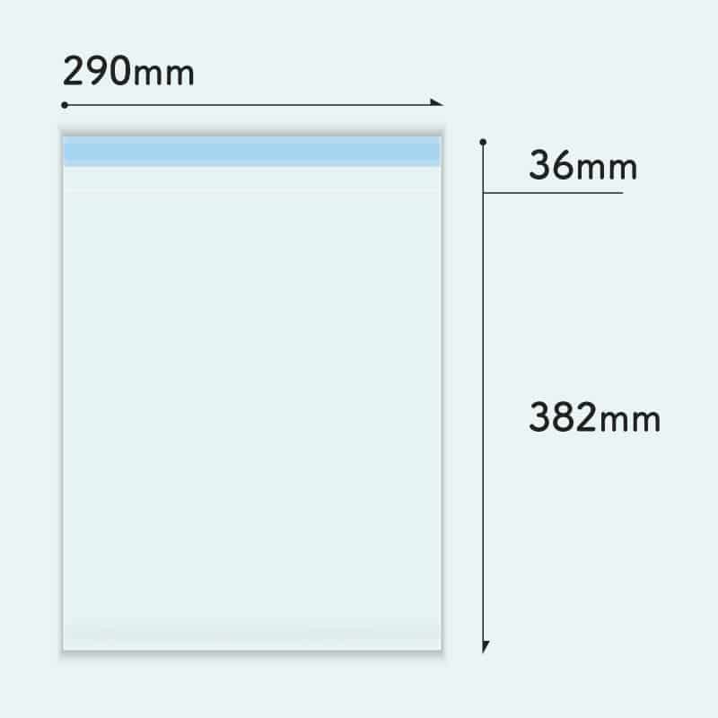 コトモ OPP透明封筒 角形0号 50μ K0-OP500T 1000枚/箱（ご注文単位1箱）【直送品】