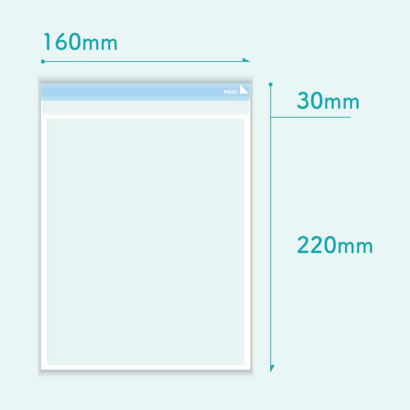 コトモ OPP透明封筒 額縁 角形6号 40μ A5-OP420T 2000枚/箱(ご注文単位1箱)【直送品】