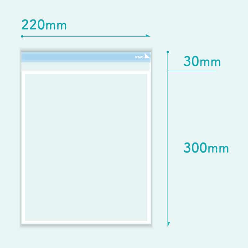コトモ OPP透明封筒 額縁 角形A4J号 40μ A4J-OP420T 1000枚/箱(ご注文単位1箱)【直送品】