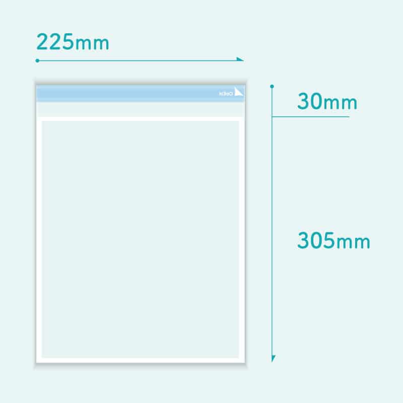 コトモ OPP透明封筒 額縁 角形A4号 40μ A4-OP420T 1000枚/箱(ご注文単位1箱)【直送品】