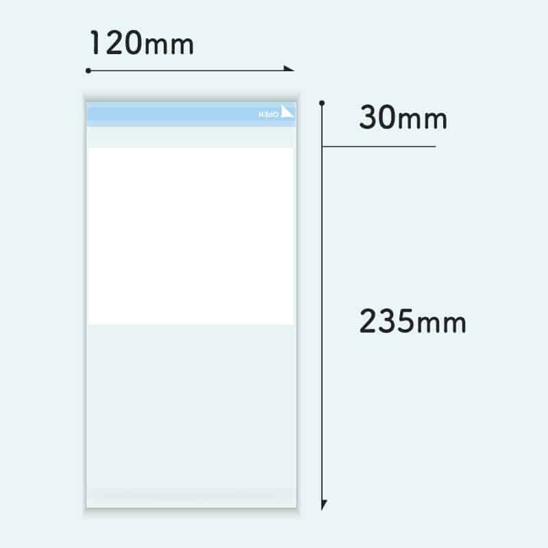 コトモ OPP封筒 白 上1／2 角形3号 50μ N3-OP515T 2000枚/箱（ご注文単位1箱）【直送品】