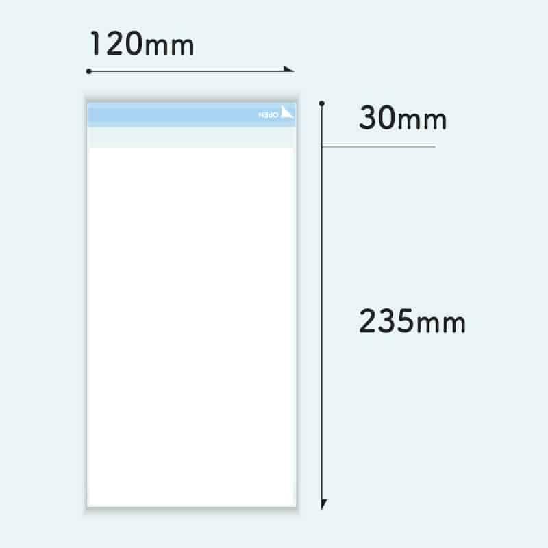 コトモ OPP封筒 白 角形3号 50μ N3-OP501T 2000枚/箱（ご注文単位1箱）【直送品】