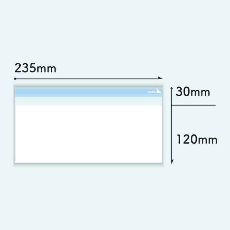 コトモ OPP封筒 白 洋形0号 40μ Y0-OP401T 2000枚/箱（ご注文単位1箱）【直送品】