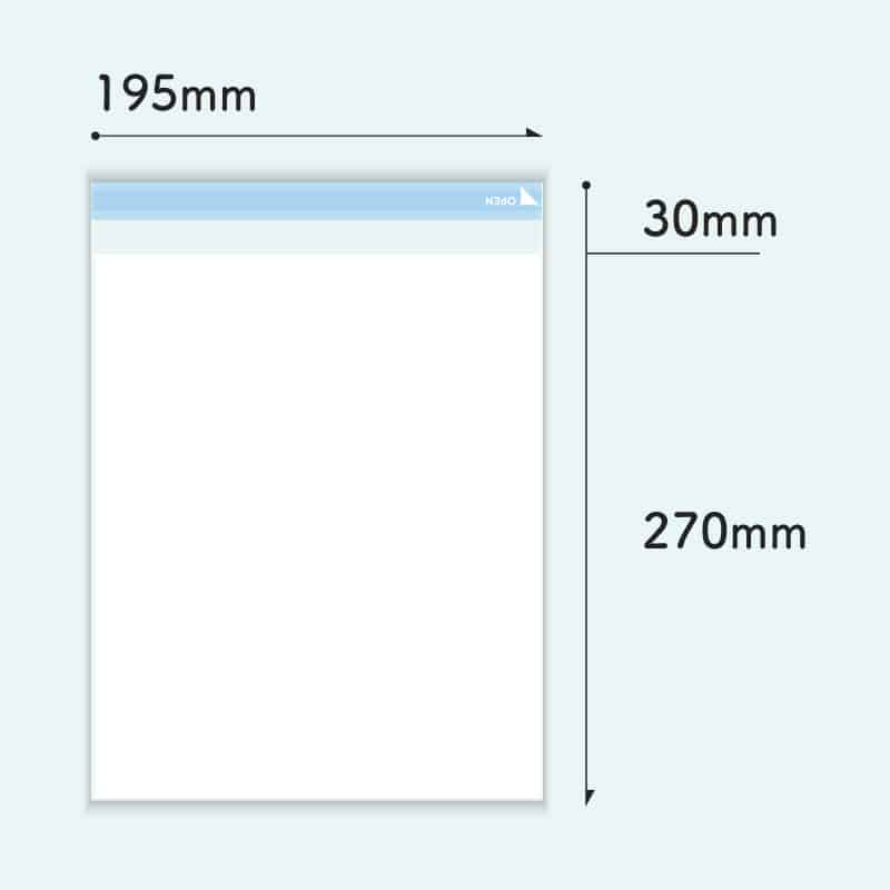 コトモ OPP封筒 白 角形4号 50μ B5-OP501T 1000枚/箱(ご注文単位1箱)【直送品】