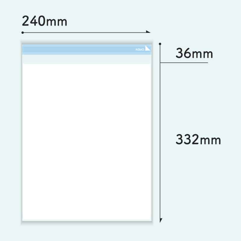 コトモ OPP封筒 白 角形2号 50μ K2-OP501T 1000枚/箱（ご注文単位1箱）【直送品】