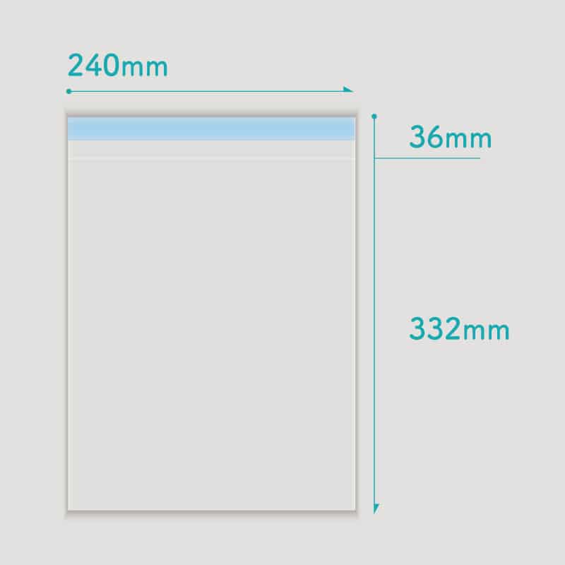 コトモ CPP封筒 厚手冊子 透明 角形2号 50μ K2-CP500T 1000枚/箱(ご注文単位1箱)【直送品】