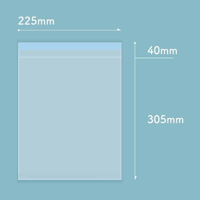 コトモ LDPE封筒 カタログ用 透明 角形A4号 50μ A4-LD500T 1000枚/箱(ご注文単位1箱)【直送品】